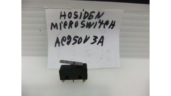 Hosiden ac250v3a micro switch 